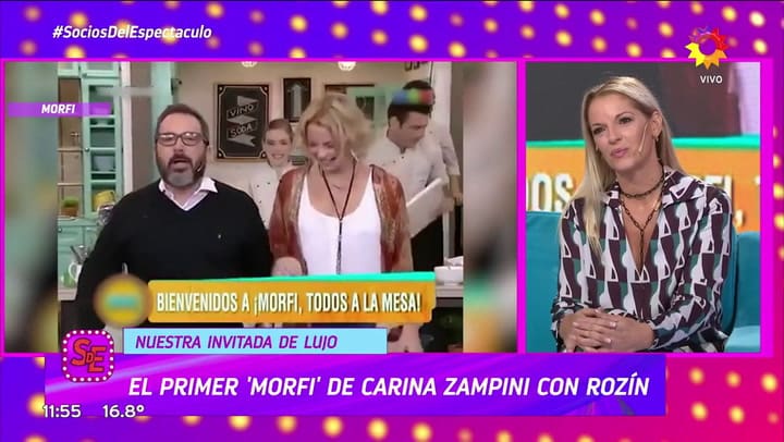 Carina Zampini recordó a Gerardo Rozín y se quebró en vivo: “Duele que se haya ido tan joven”