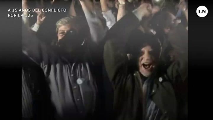 A 15 años de la votación por la 125. Cámara: Rodrigo Néspolo.