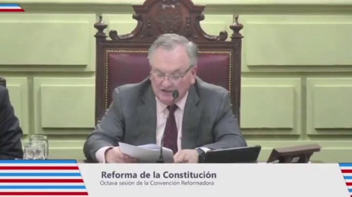 El exabrupto de Felipe Michlig contra Nicolás Mayoraz que se escuchó por un micrófono abierto