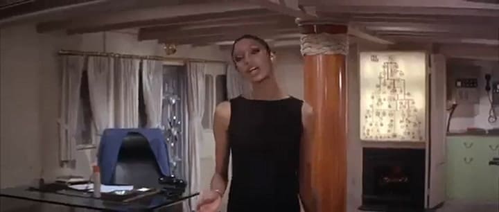 Donyale Luna en “Skidoo” (1968) - Fuente: Youtube