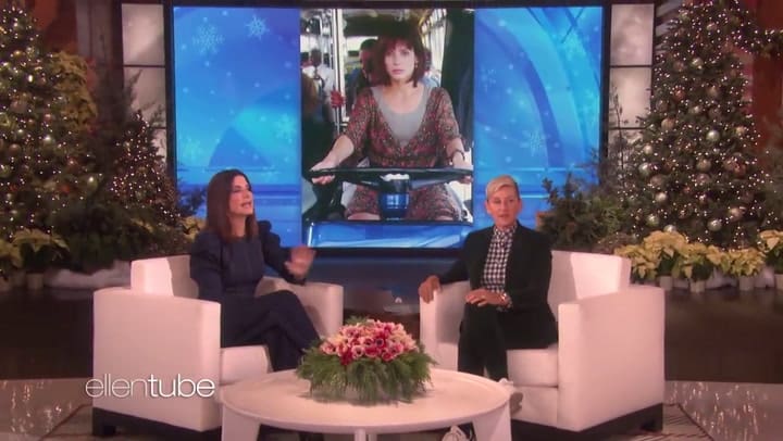 Sandra Bullock y su enamoramiento de Keanu Reeves - Fuente: YouTube