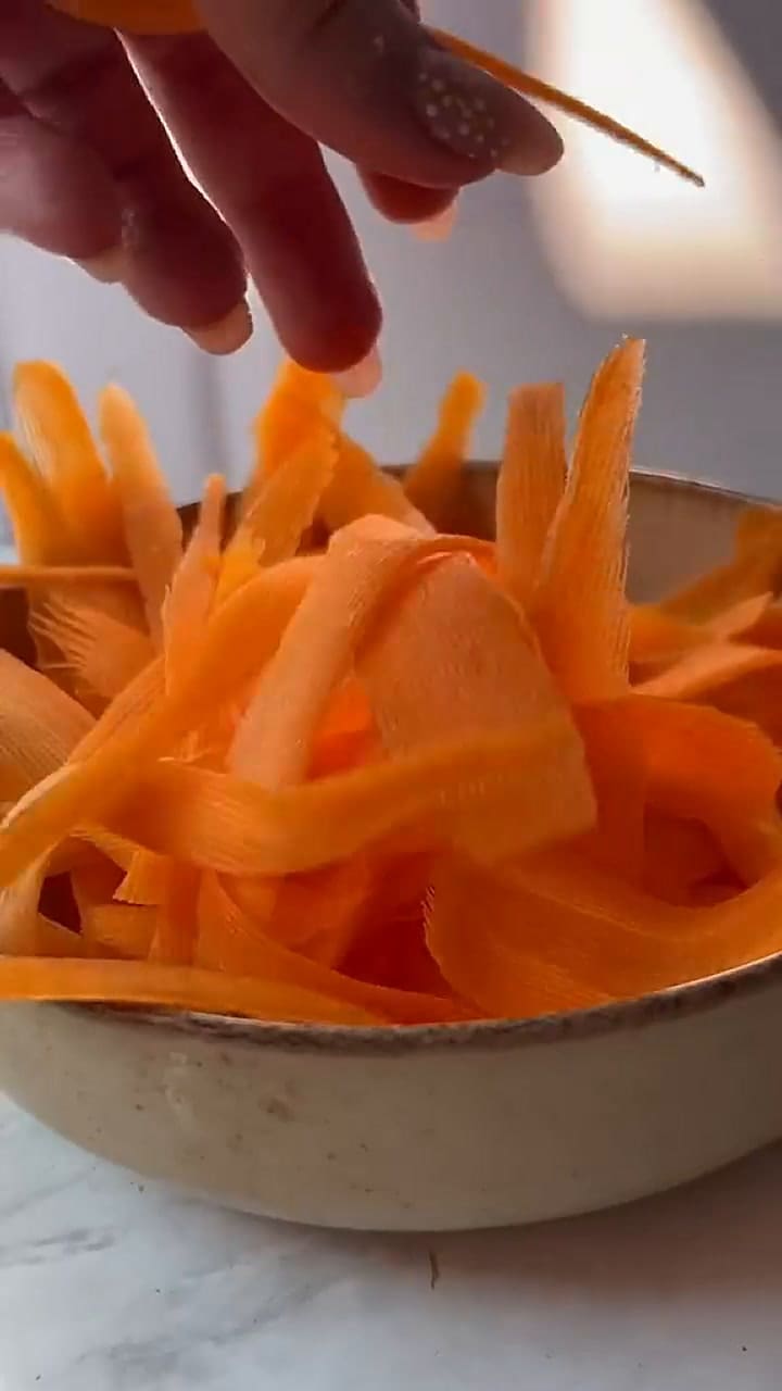 Los beneficios de a ensalada de zanahoria