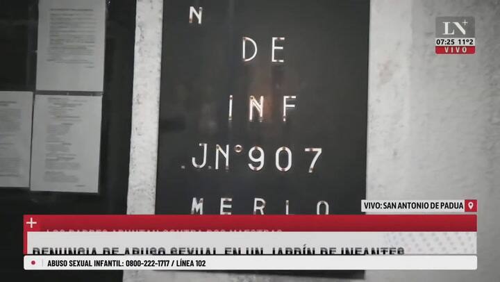 San Antonio de Padua: 17 denuncias por abuso sexual contra dos docentes