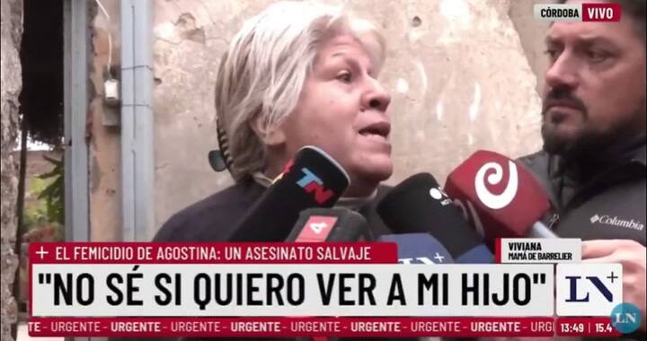 Madre de Barrelier: “Nunca voy a entender el por qué”