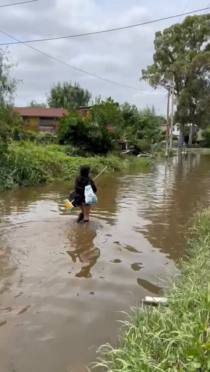 Las consecuencias de la crecida en Quilmes