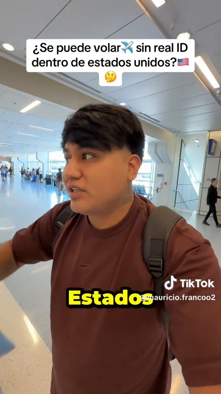 Explicó que no tenía otro documento más allá del pasaporte emitido en México