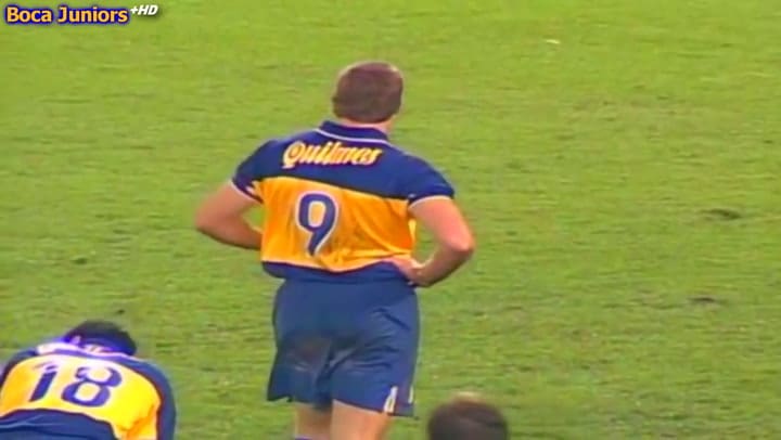 Gol de Palermo con las dos piernas a Platense