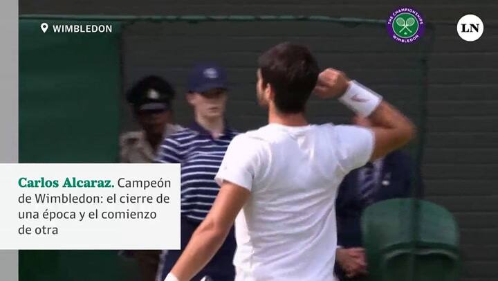 Carlitos Alcaraz, campeón de Wimbledon