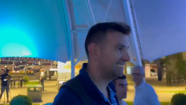 El hermano del Dibu Martínez, al llegar a Ezeiza: 'Siento orgullo'