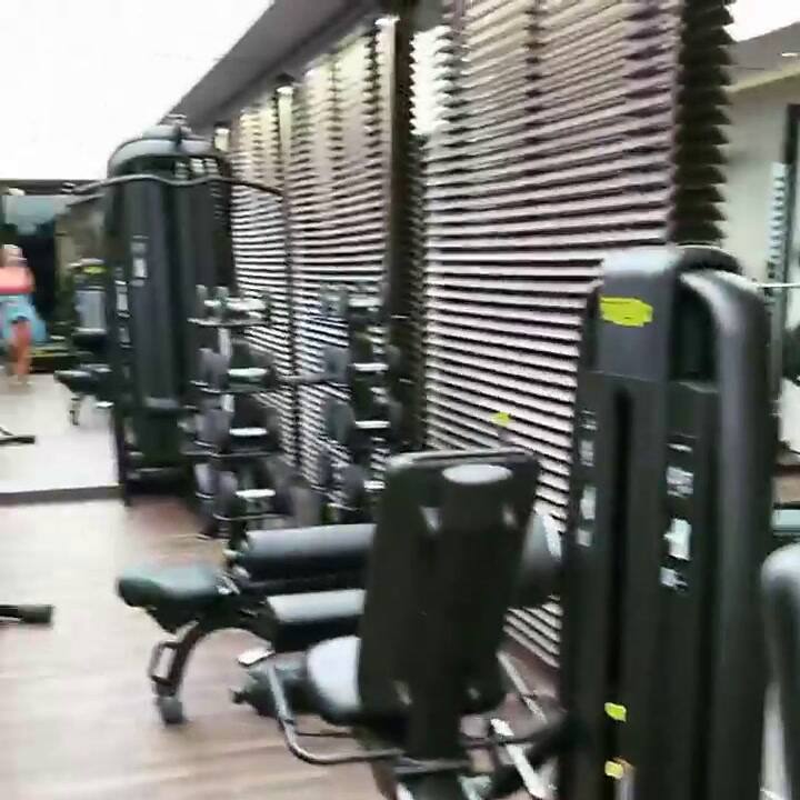 El lujoso gimnasio que Wanda Nara tiene en su casa