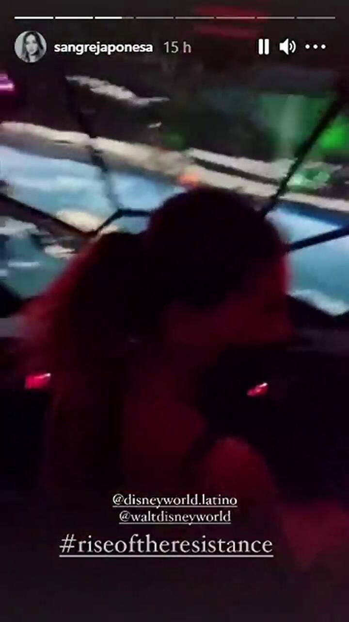 Las increíbles vacaciones de la China Suárez en Disney