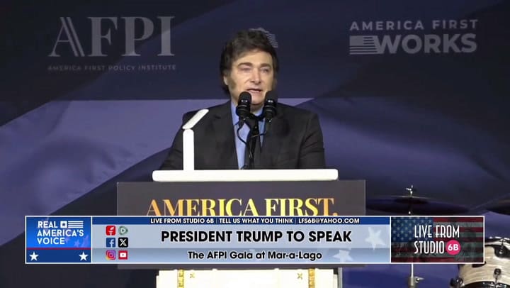El discurso completo de Milei en Estados Unidos