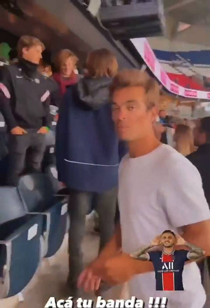 La reacción de Wanda Nara por el gol de Icardi