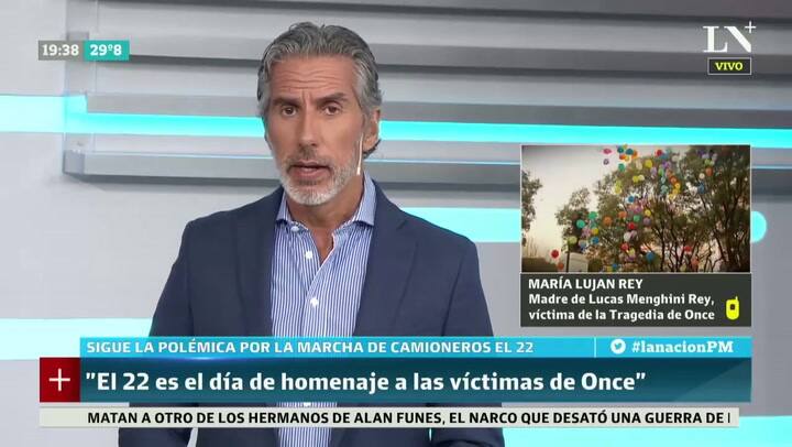 La madre de una de las víctimas apuntó contra el sindicalismo por la convocatoria del paro del 22