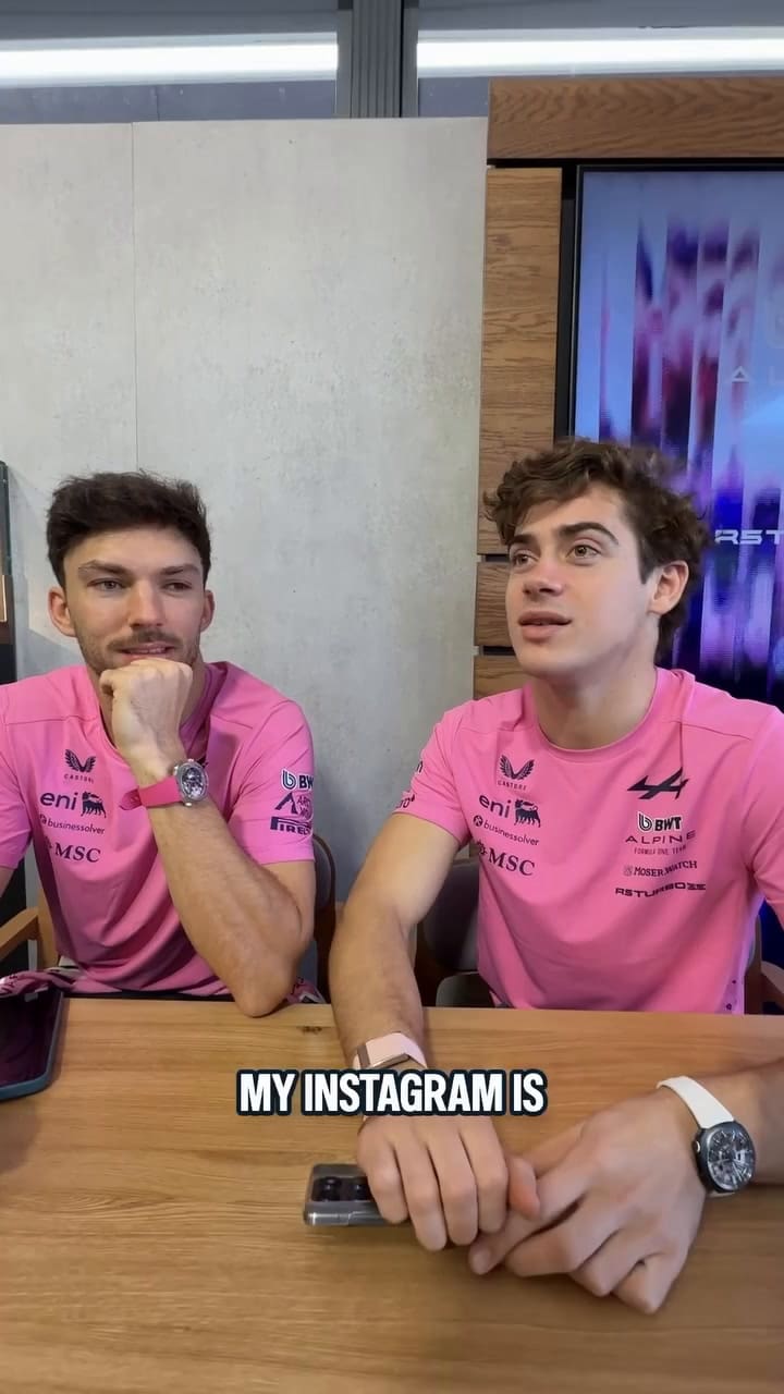 Franco Colapinto habló de su fanatismo por Punch