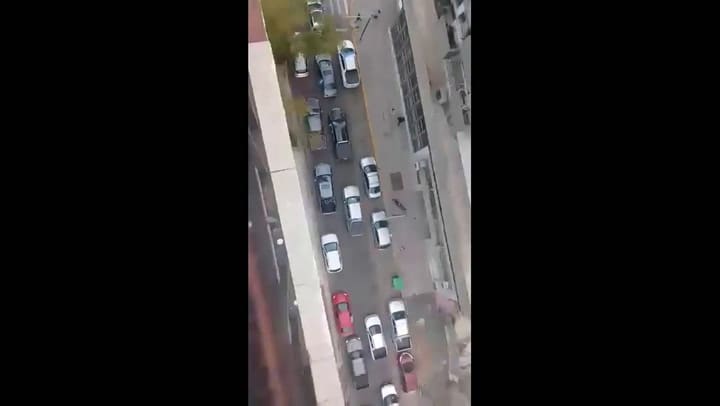 El banderazo en Pergamino