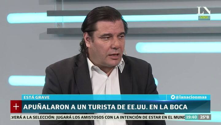 Apuñalaron a un turista estadounidense en La Boca