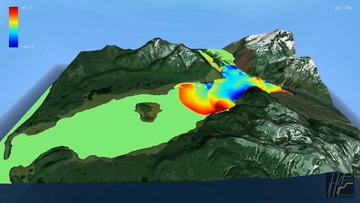 Tsunami en Bahía Lituya
