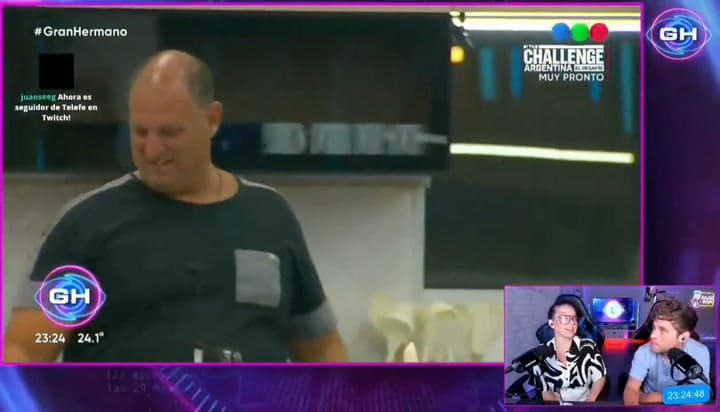 El tenso ida y vuelta entre Juariu y Agustín Guardis durante un vivo de Gran Hermano