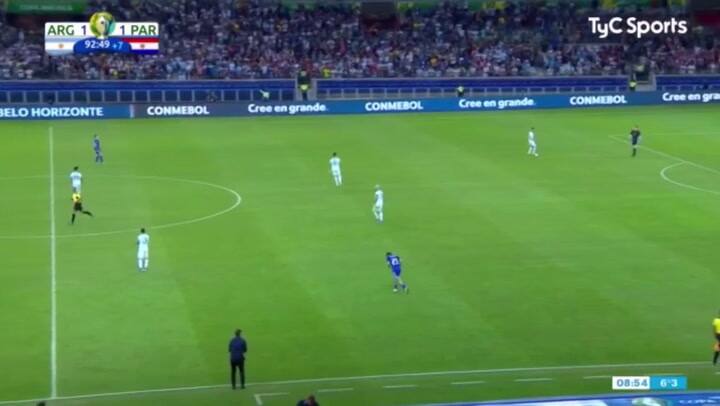 Argentina-Paraguay: el desgaste de Lo Celso - Fuente: TyC Sports