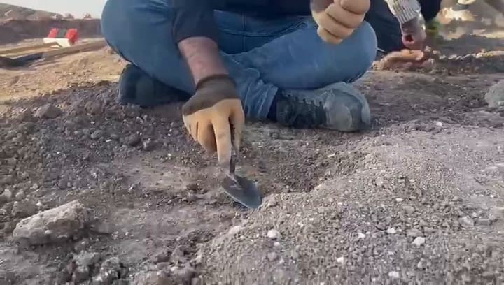 Yacimiento arqueológico de una ciudad milenaria en Irak