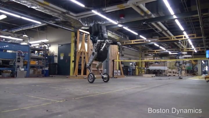 Handle, el más reciente robot de Boston Dynamics