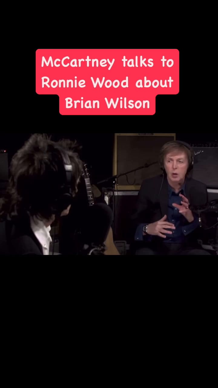 Paul McCartney Chats To Ronnie Wood About His Favourite Beach Boys Song - God Only Knows.This Cl
