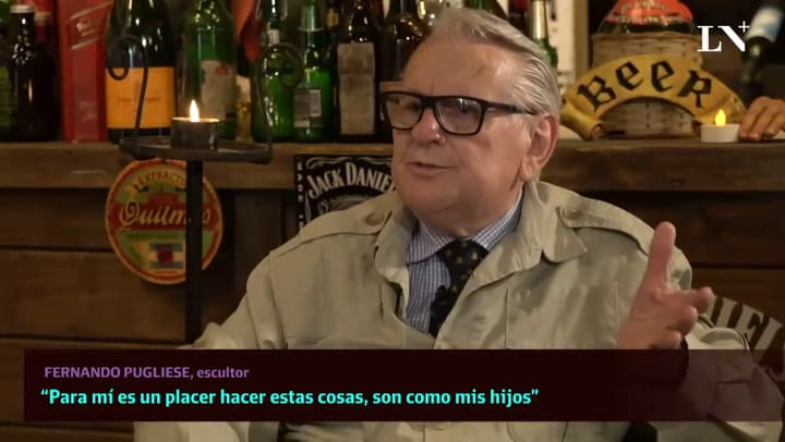 Fernando Pugliese “Las esculturas son como mis hijos”