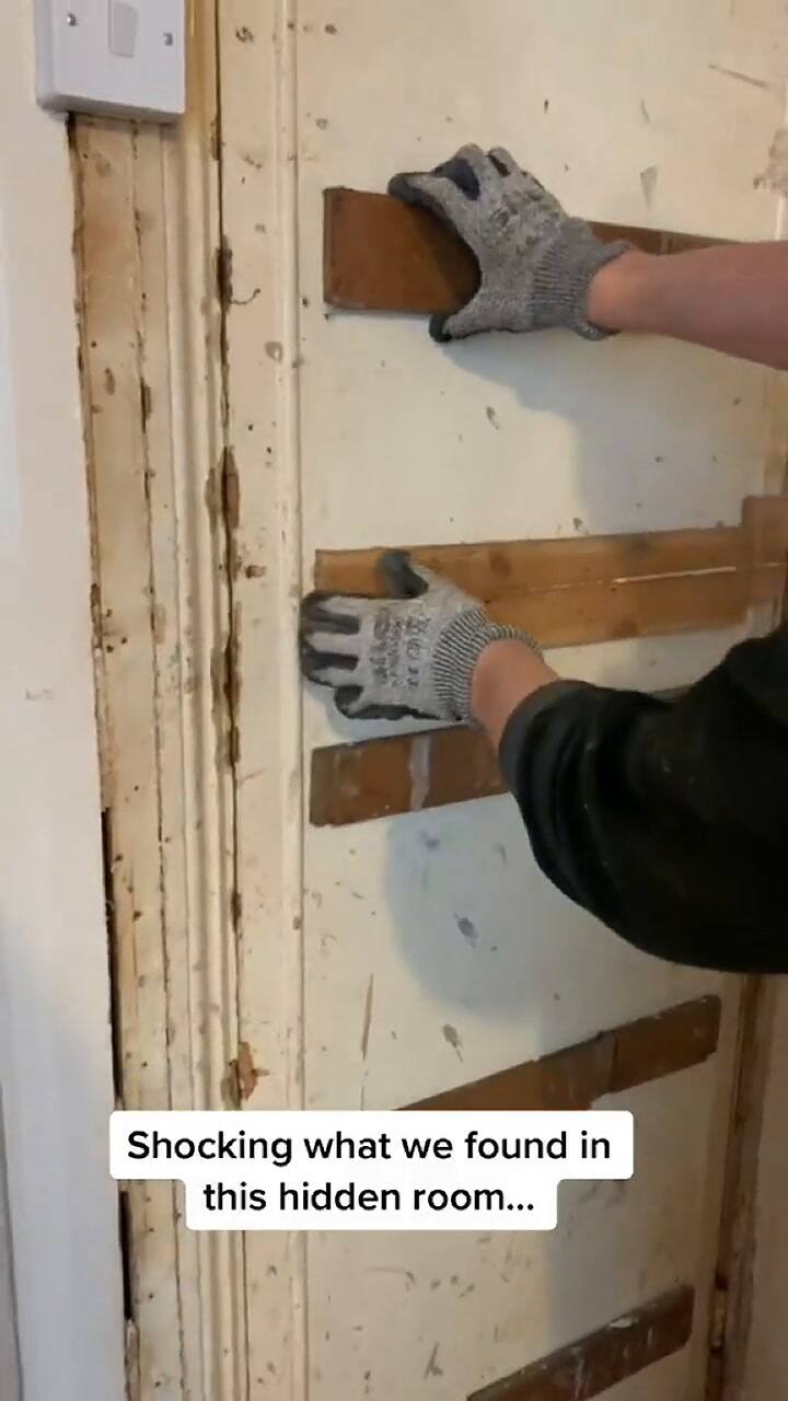 La habitación secreta que encontró