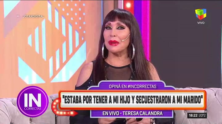Teresa Calandra: 'Estaba por tener a mi hijo y secuestraron a mi marido' - Fuente: América tv