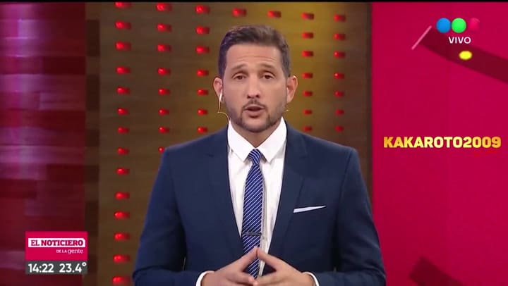 Roberto Funes Ugarte fue atacado por jauria de perros en vivo - Fuente: Telefé Noticias