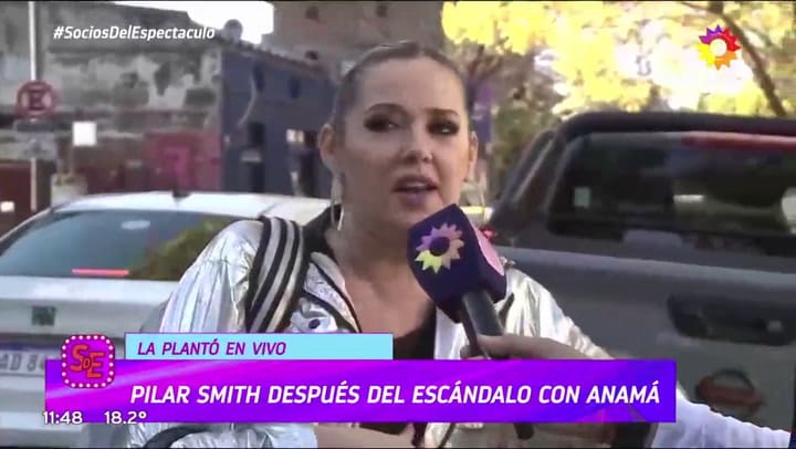 Pilar Smith habló sobre el escándalo con Anamá Ferreira