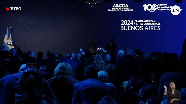 En Vivo Habla Javier Milei En El Council De Las Américas