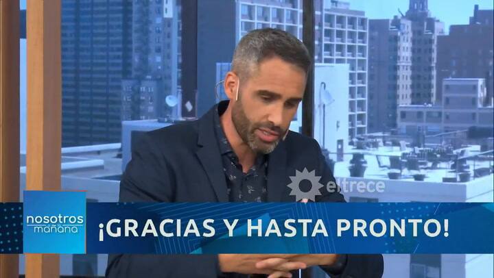 Así fue la emotiva despedida de Nosotros a la mañana - Fuente: eltrece