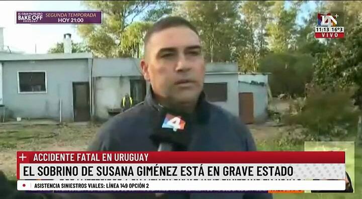 Cómo es la rotonda en donde se accidentó el sobrino de Susana Giménez
