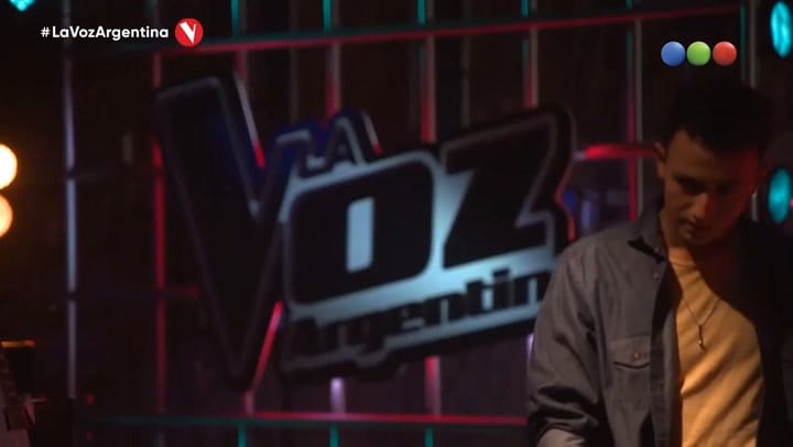 Santiago Fiuri, participante de La Voz Argentina 2021 - Fuente: Telefe