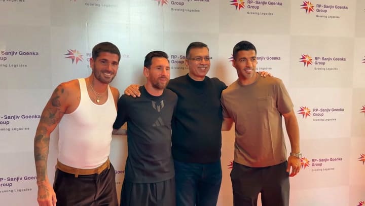 El agradecimiento de Messi a la población de India