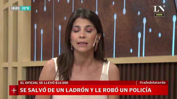 Un policía fue a auxiliar por un robo y sustrajo $10.000