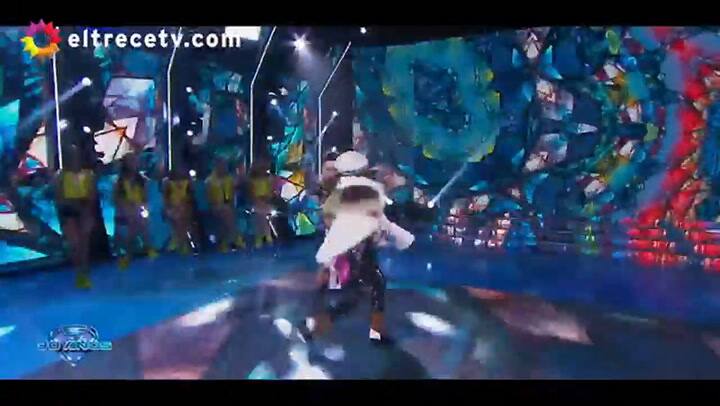 Sofi Morandi y Nico Merlín bailaron una canción de Patricia Sosa - Fuente: eltrece