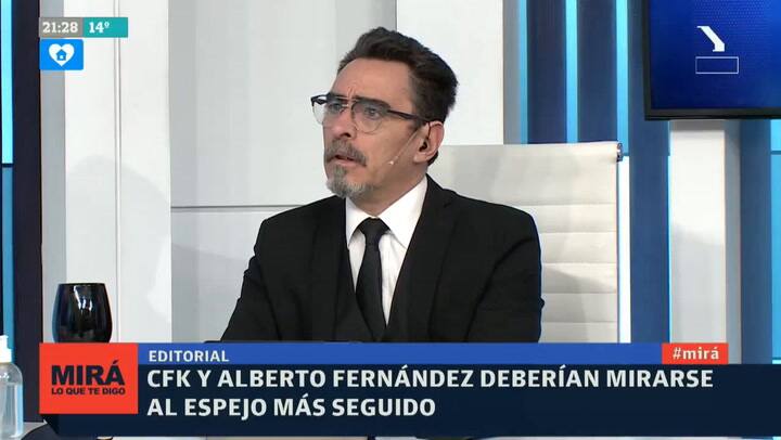 Luis Majul: Cristina Kirchner y Alberto Fernández deberían mirarse al espejo más seguido - Editorial