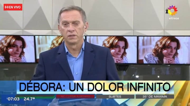 En homenaje a Débora Pérez Volpin: así abrió hoy Arriba Argentinos