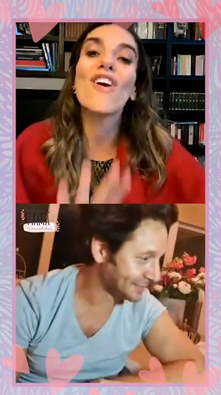 Benjamín Vicuña habló del embarazo de la China Suárez - Fuente: Instagram María Luisa Godoy