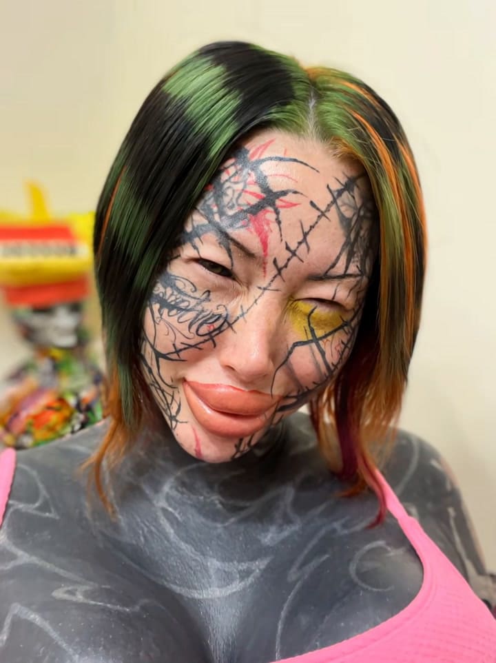 La transformación de la modelo María Magdalena