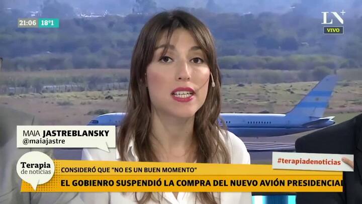 El gobierno suspendió la compra del nuevo avión presidencial