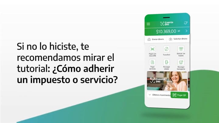 DNI Account: How to pay taxes and services?