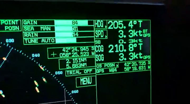 Pesca ilegal en aguas argentinas