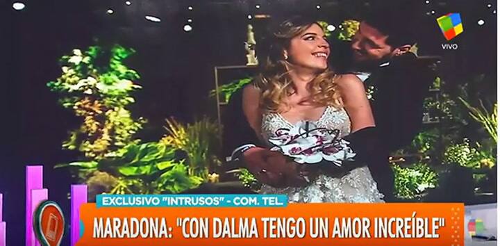 Diego Maradona habló sobre su relación con Dalma - Fuente: América TV