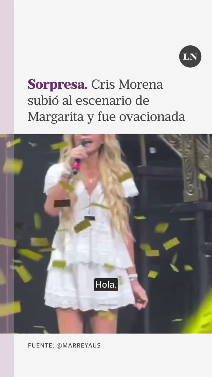 Cris Morena se subió al escenario y fue ovacionada por sus fans