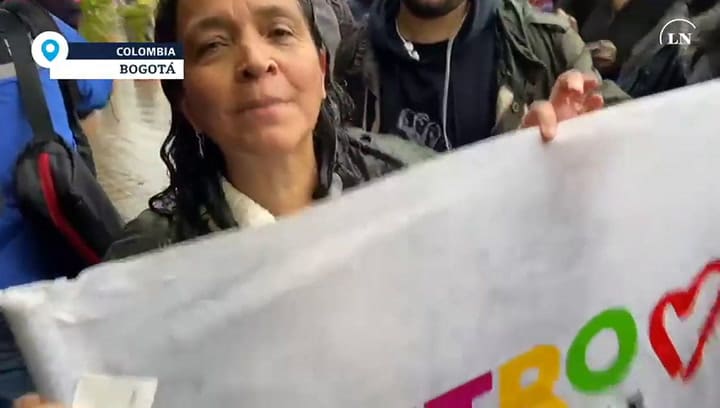 Elecciones en Colombia: los festejos tras la victoria de Gustavo Petro