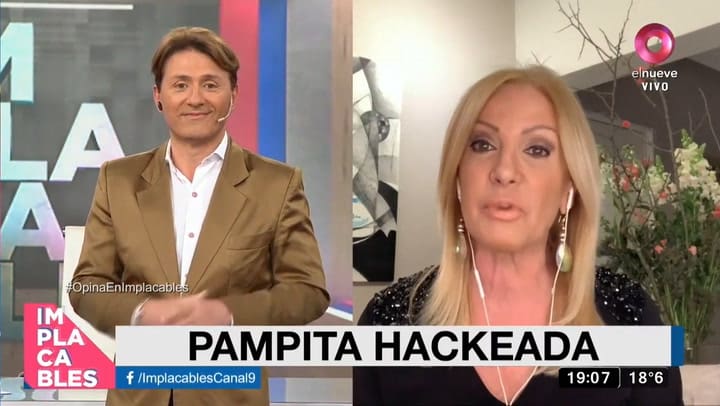 Pampita habló del nacimiento de Amancio - Fuente: Implacables